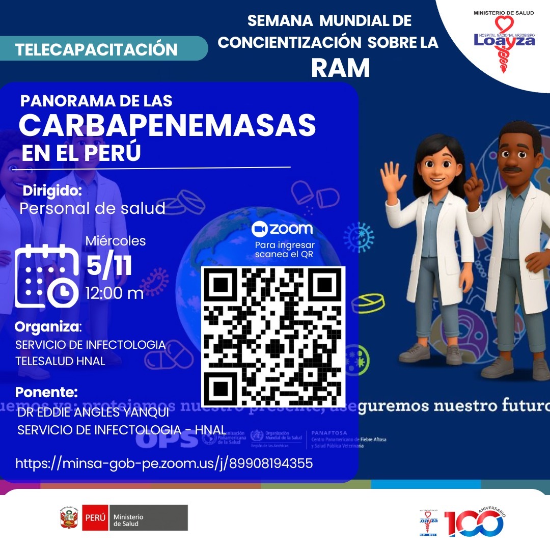 ”PANORAMA DE LAS CARBAPENEMASAS EN EL PERÚ”