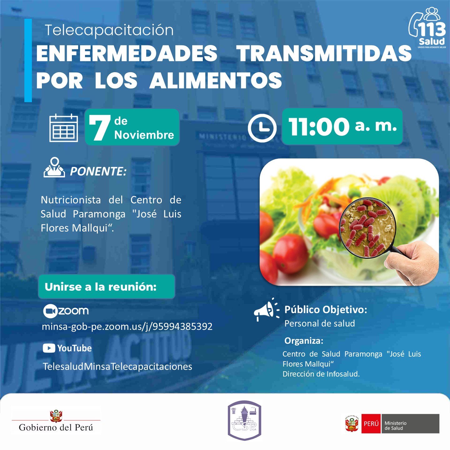 "ENFERMEDADES TRANSMITIDAS POR LOS ALIMENTOS"