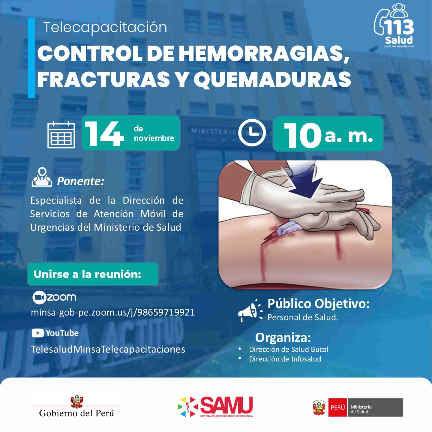 "CONTROL DE HEMORRAGIAS, FRACTURAS Y QUEMADURAS"