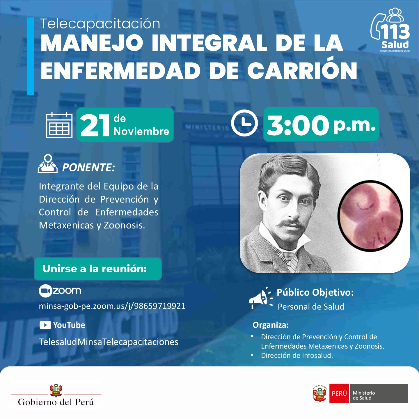 "MANEJO INTEGRAL DE LA ENFERMEDAD DE CARRIÓN"