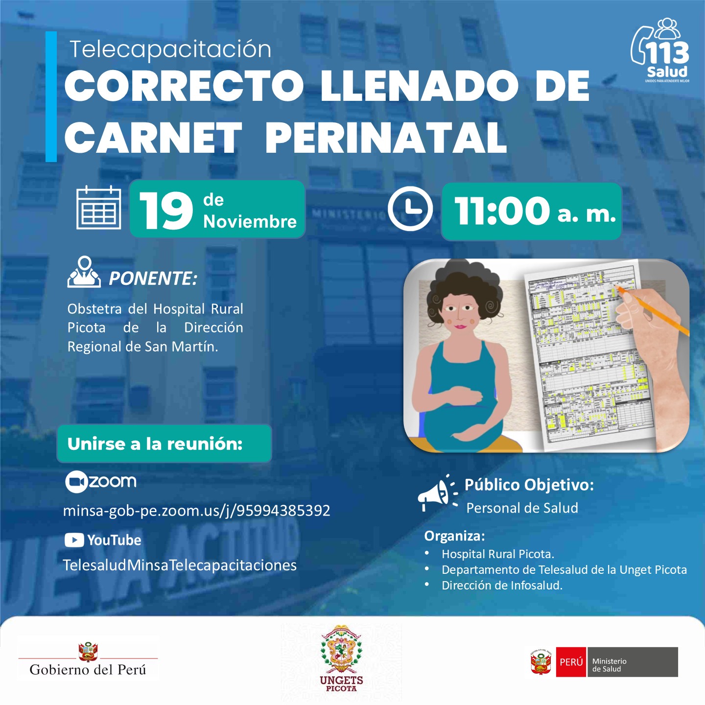"CORRECTO LLENADO DE CARNET PERINATAL"