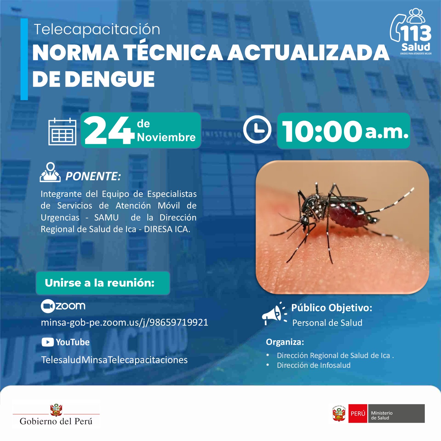 "NORMA TÉCNICA ACTUALIZADA DEDENGUE"