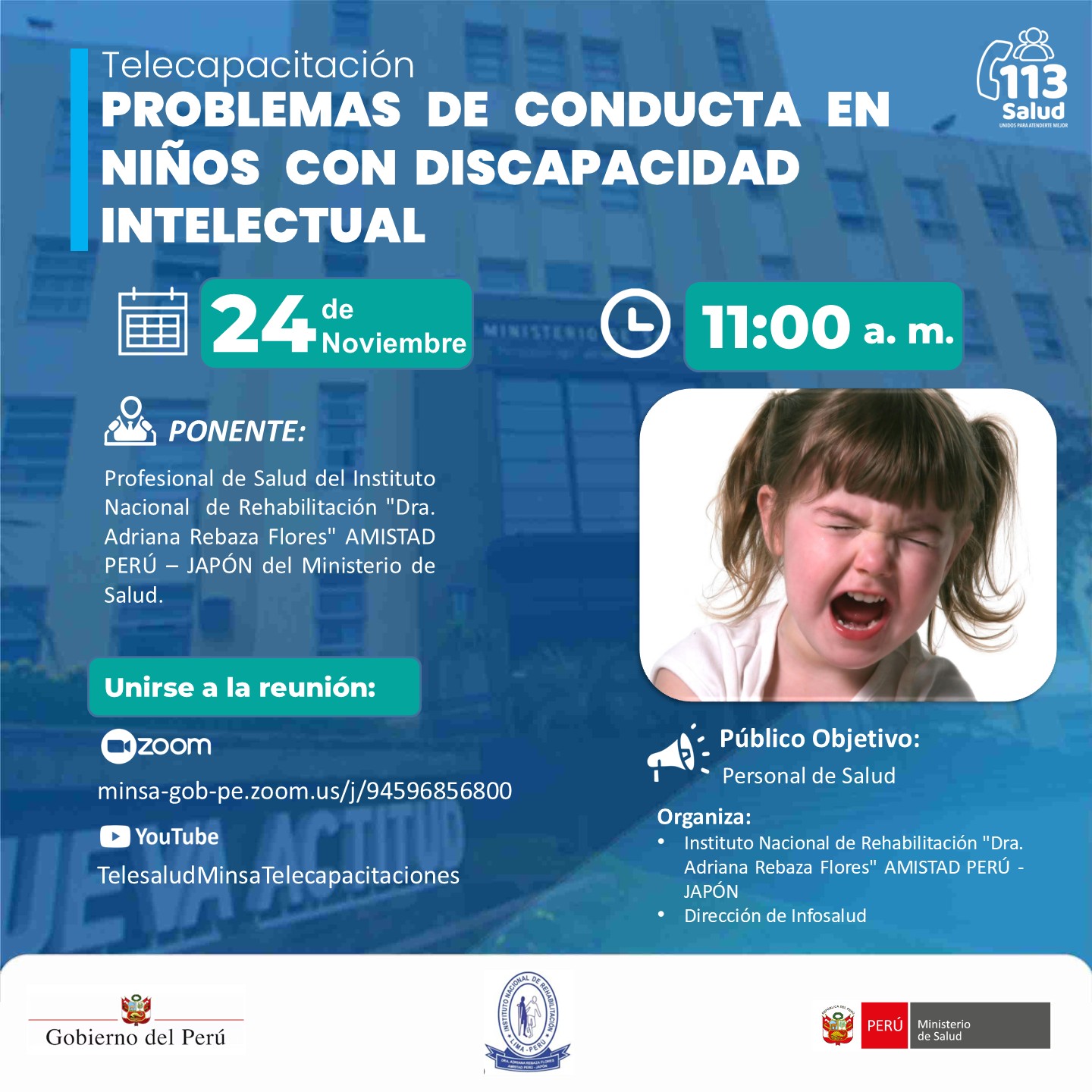 "PROBLEMAS DE CONDUCTA EN NIÑOS CON DISCAPACIDAD INTELECTUAL"