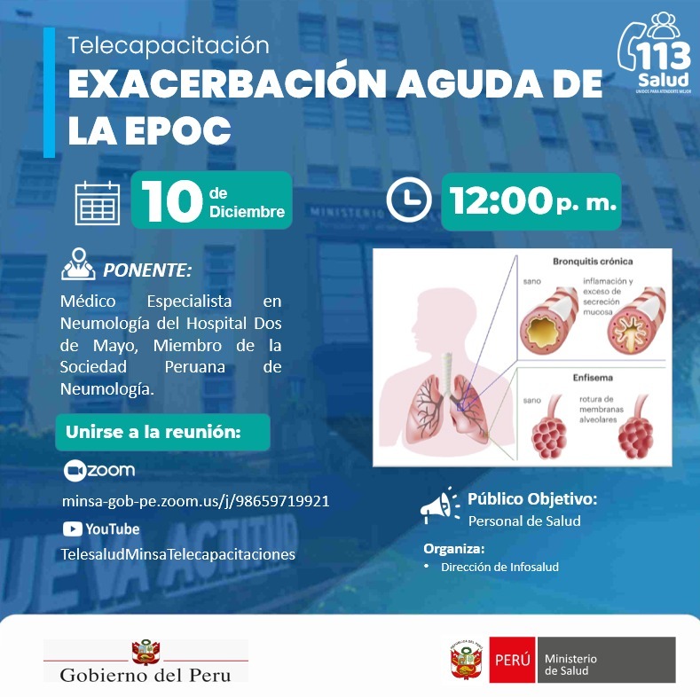 "EXCERBACIÓN AGUDA DE LA EPOC"