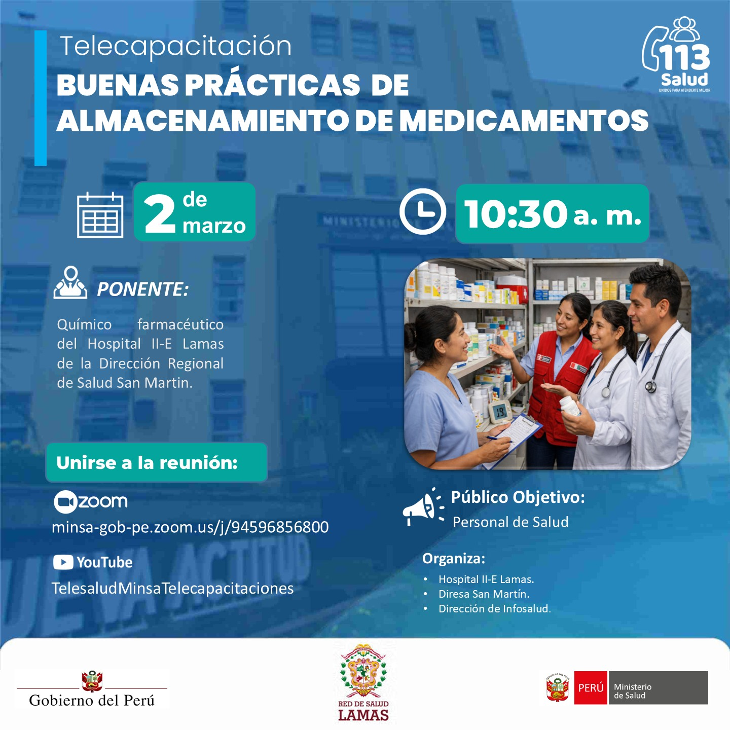 “BUENAS PRÁCTICAS DE ALMACENAMIENTO DE MEDICAMENTOS "