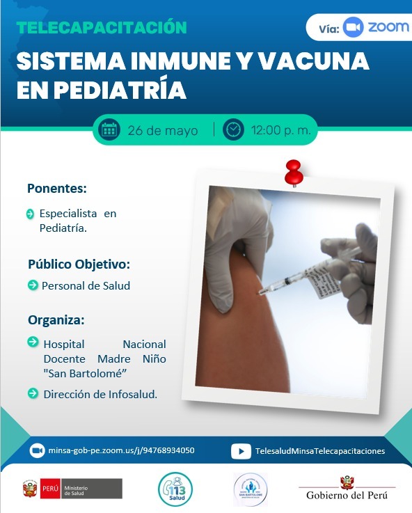 SISTEMA INMUNE Y VACUNA EN PEDIATRIA