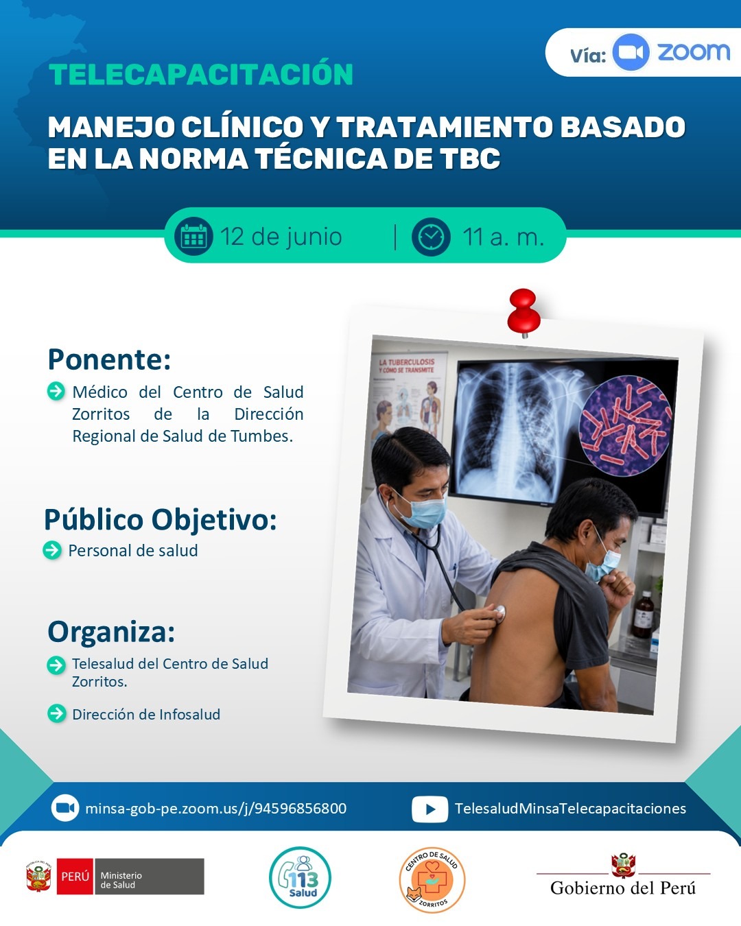 MANEJO CLÍNICO Y TRATAMIENTO BASADO EN LA NORMA TÉCNICA DE TBC